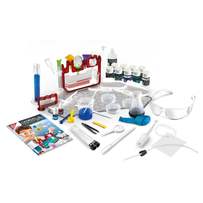 Chemistry Lab - 200 unique experiments - BUK-BU8364 - Buki - Educational kits - Le Nuage de Charlotte