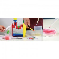 Chemistry Lab - 200 unique experiments - BUK-BU8364 - Buki - Educational kits - Le Nuage de Charlotte