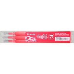 Refill "Frixion Ball & Clicker" 0.7mm, Set of 3 pieces - red - PILO-BLS-FR7-R-3S - Pilot - Pens, pencils, ... - Le Nuage de C...