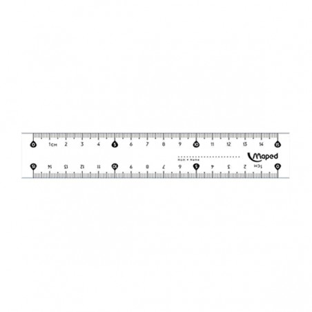 Maped Règle 15 cm - MAPE-M146507 - Maped - Règles - Le Nuage de Charlotte