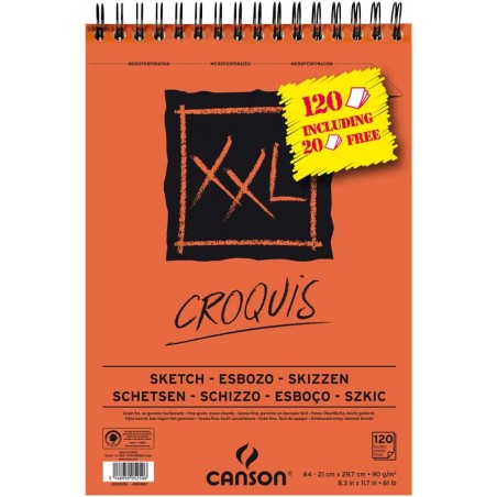 Canson XL® Croquis A4 - CANS-20005250 - Canson - Cahiers, carnets, ... - Le Nuage de Charlotte