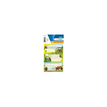 Etiquettes scolaires Vario "Chevaux" - HERM-5568 - Herma - Etiquettes - Le Nuage de Charlotte