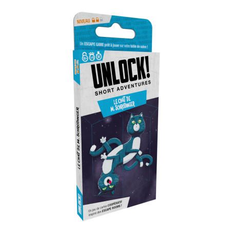 Unlock! Short 8 - Le Chat de M. Schrödinger - SPC-191679 - Z-Man - Jeux de société - Le Nuage de Charlotte