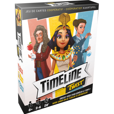 Timeline Twist - ZYG-191547 - Zygomatic - Board Games - Le Nuage de Charlotte