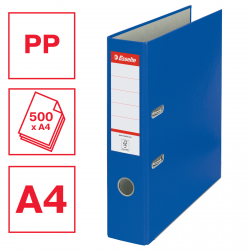 Lever arch file A4 - 75mm blue - ESSE-21750 - Esselte - Binders - Le Nuage de Charlotte