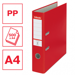 Lever arch file A4 - 75mm red - ESSE-21755 - Esselte - Binders - Le Nuage de Charlotte