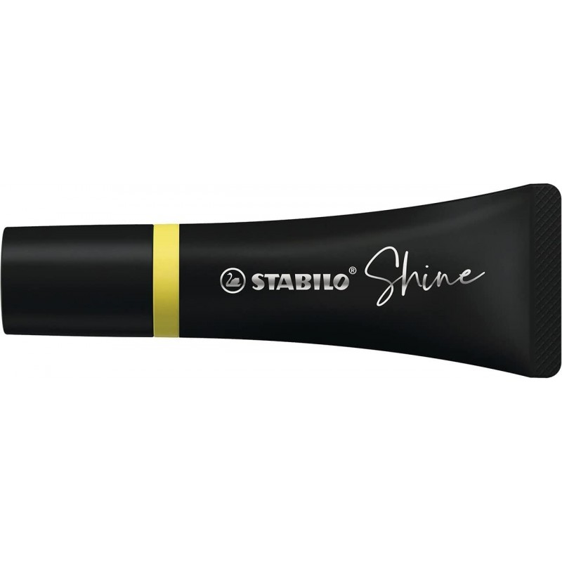 Stabilo Shine - jaune - STAB-76/24 - Stabilo - Stylos, crayons, ... - Le Nuage de Charlotte