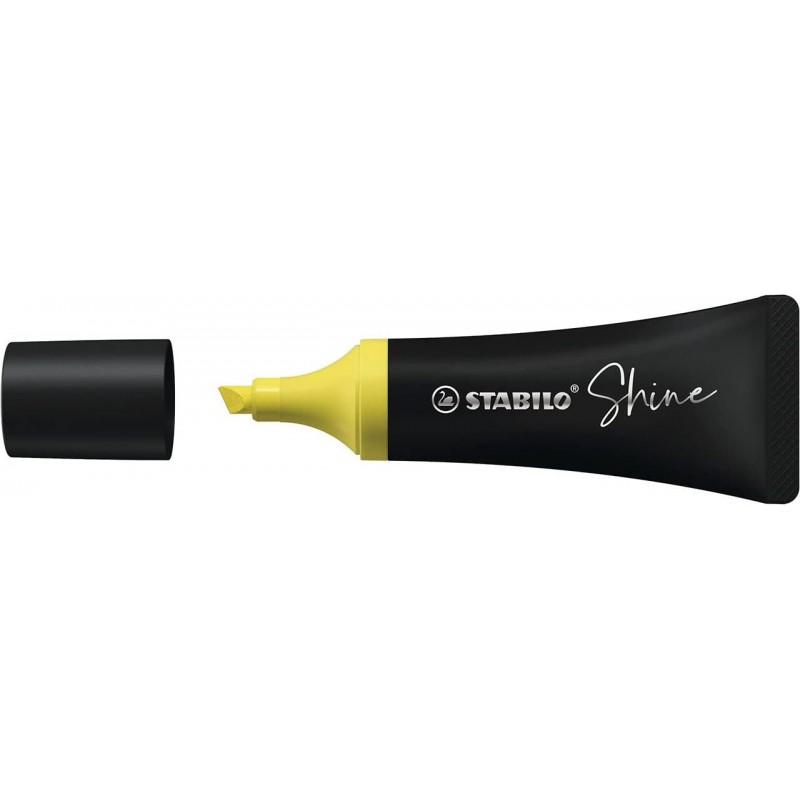 Stabilo Shine - jaune - STAB-76/24 - Stabilo - Stylos, crayons, ... - Le Nuage de Charlotte