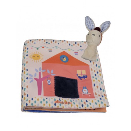 Livre Pop Up Gabin Lapin - EBU-E90032 - ebulobo - Jouets d'activité - Le Nuage de Charlotte