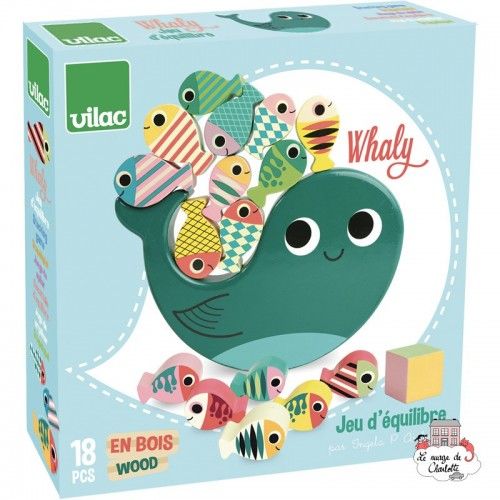 Stacking Game Whaly - VIL-7716 - Vilac - Board Games - Le Nuage de Charlotte