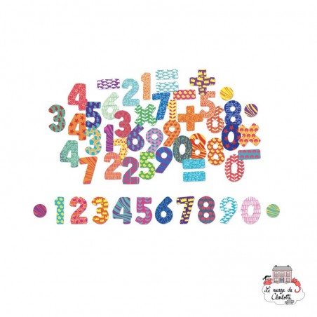 Numbers Magnets - VIL-6704 - Vilac - Magnets - Le Nuage de Charlotte