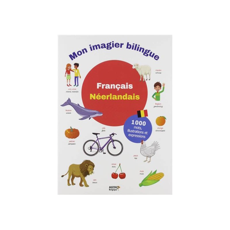 Mon imagier bilingue - Français Néerlandais - AUZ-9782733875285 - Editions Auzou - Imagiers et éveil - Le Nuage de Charlotte