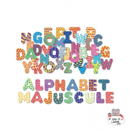 Uppercase Alphabet Magnets - VIL-6702 - Vilac - Magnets - Le Nuage de Charlotte