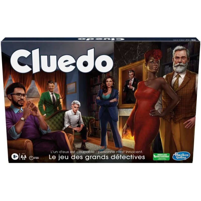 Cluedo - HAS-F6420 - Hasbro - Jeux de société - Le Nuage de Charlotte