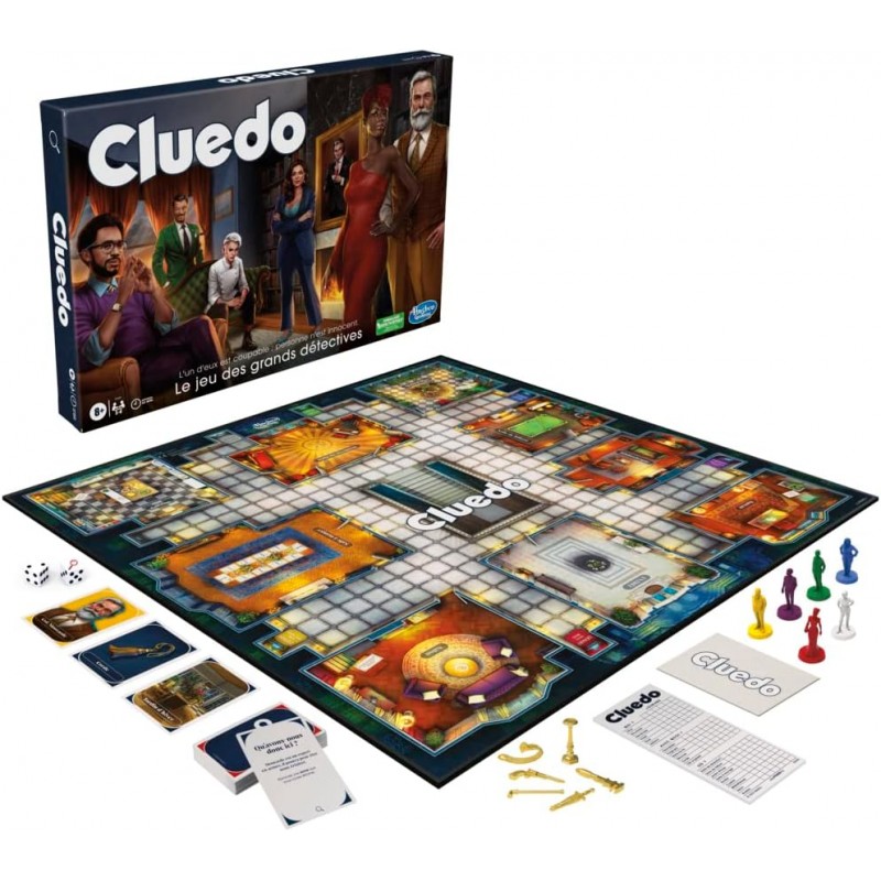 Cluedo - HAS-F6420 - Hasbro - Jeux de société - Le Nuage de Charlotte