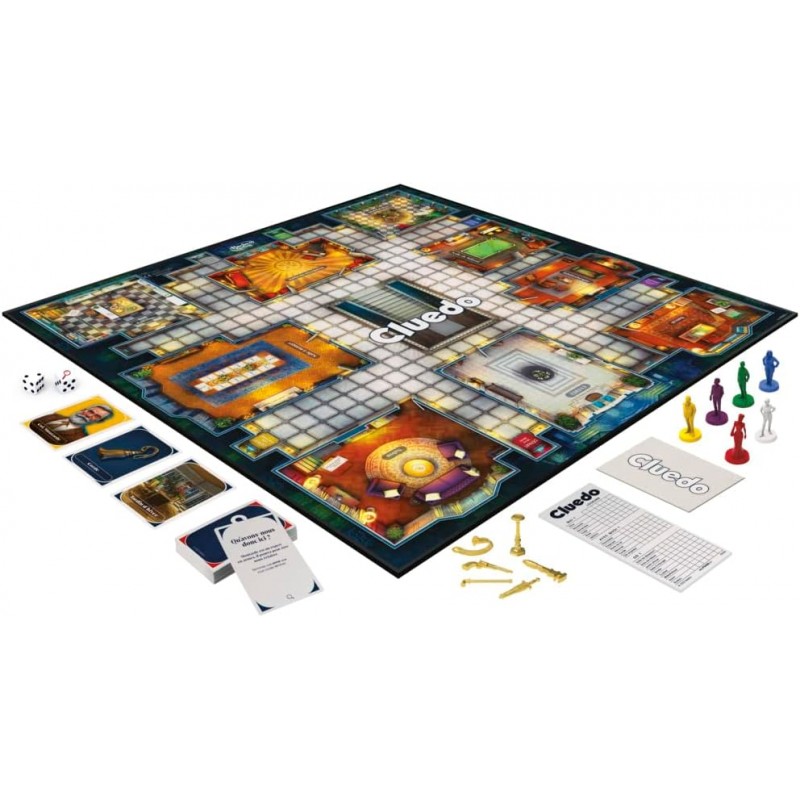 Cluedo - HAS-F6420 - Hasbro - Jeux de société - Le Nuage de Charlotte