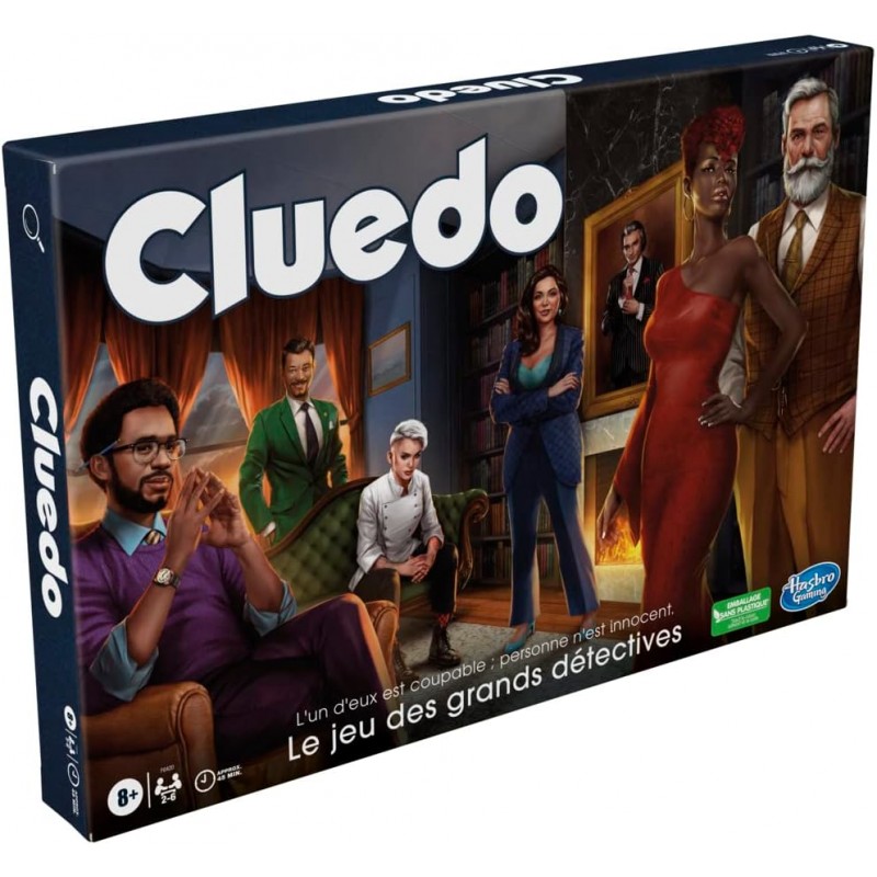 Cluedo - HAS-F6420 - Hasbro - Jeux de société - Le Nuage de Charlotte