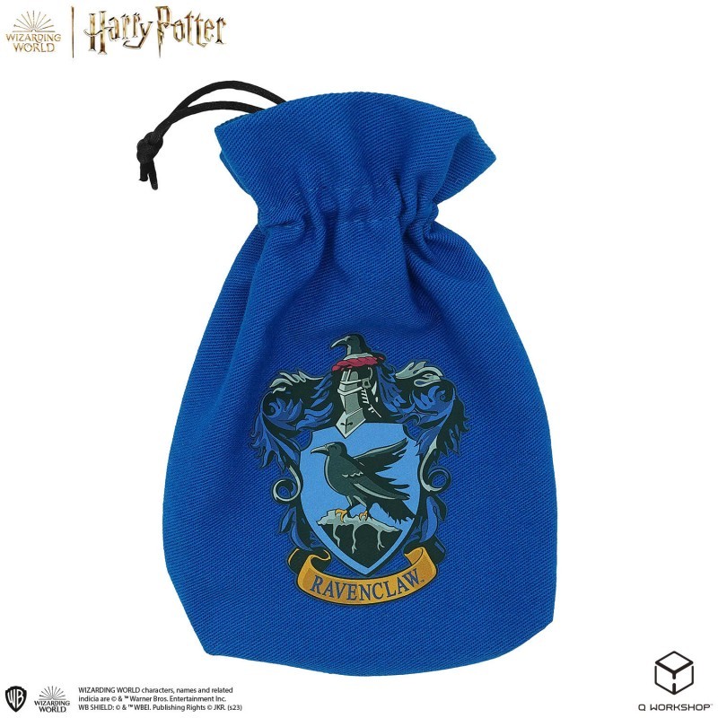 Harry Potter - Dés et Sac Serdaigle [5 dés] - QWO-190142/2023/3/A/D6B - Q Workshop - Dés, sacs et autres accessoires - Le Nua...