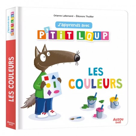 J'apprends avec p'tit loup - Les Couleurs - AUZ-9791039503402 - Editions Auzou - Activity Books - Le Nuage de Charlotte