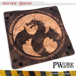 Piste à dés - Dragon - PWW-DT00200N - PWork Wargames - Dés, sacs et autres accessoires - Le Nuage de Charlotte