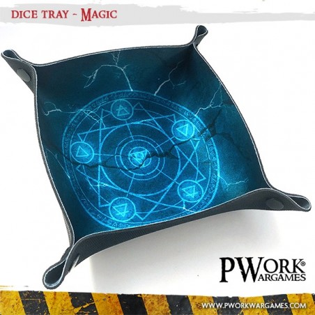 Dice Tray - Magic - PWW-DT00400N - PWork Wargames - Dices, bags and other accessories - Le Nuage de Charlotte