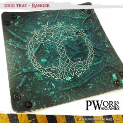 Piste à dés - Ranger - PWW-DT00600N - PWork Wargames - Dés, sacs et autres accessoires - Le Nuage de Charlotte