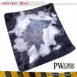 Dice Tray - Wolf - PWW-DT01300N - PWork Wargames - Dices, bags and other accessories - Le Nuage de Charlotte