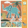 Stencils - Wild animals - DJE-DJ08916 - DJECO - Stencils - Le Nuage de Charlotte