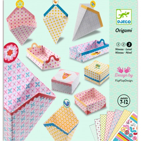 Origami - Petites boîtes - DJE-DJ08774 - DJECO - Origami - Le Nuage de Charlotte