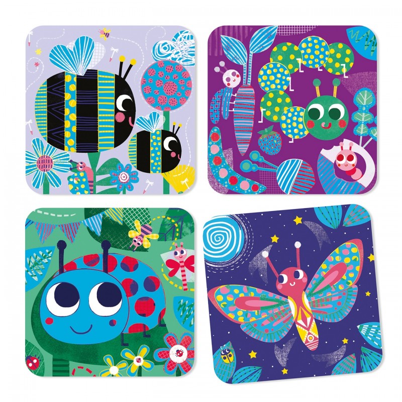 Scratch boards - Bugs - DJE-DJ09092 - DJECO - Scratch cards - Le Nuage de Charlotte