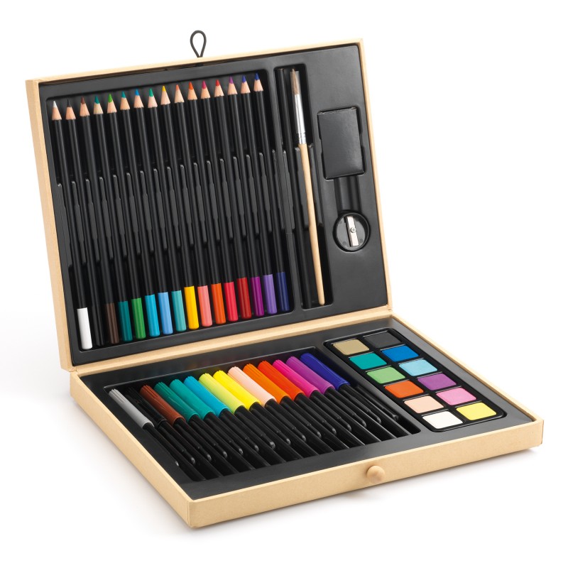 Boîte de couleurs - DJE-DJ08797 - DJECO - Stylos, crayons, ... - Le Nuage de Charlotte