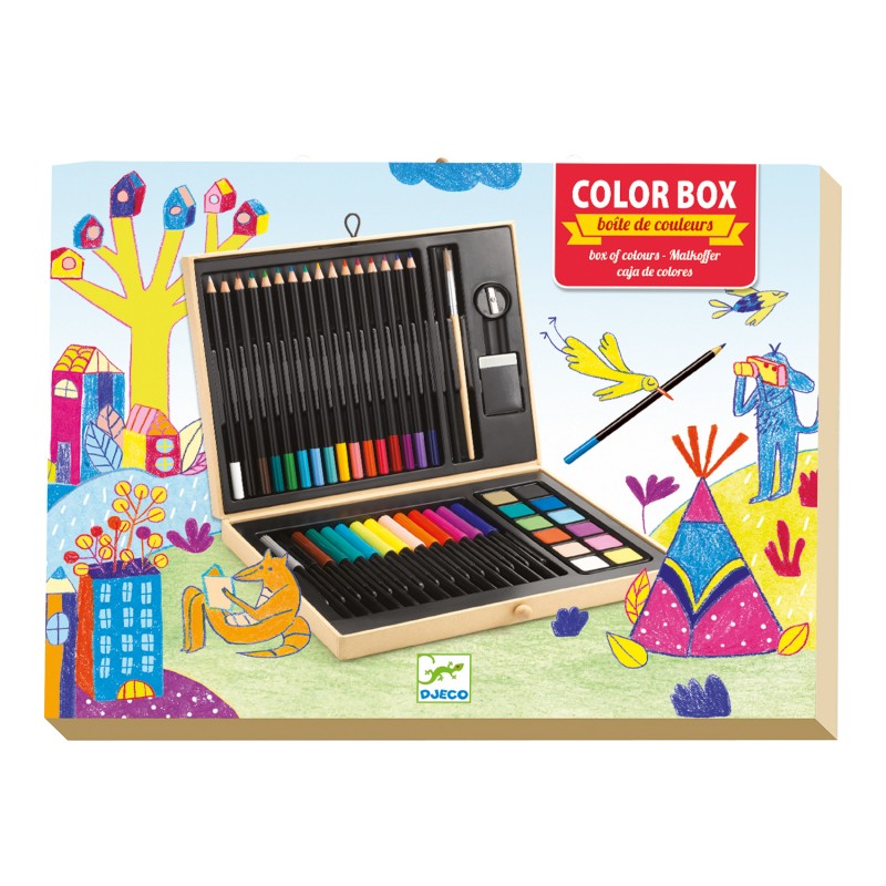 Color box - DJE-DJ08797 - DJECO - Pens, pencils, ... - Le Nuage de Charlotte