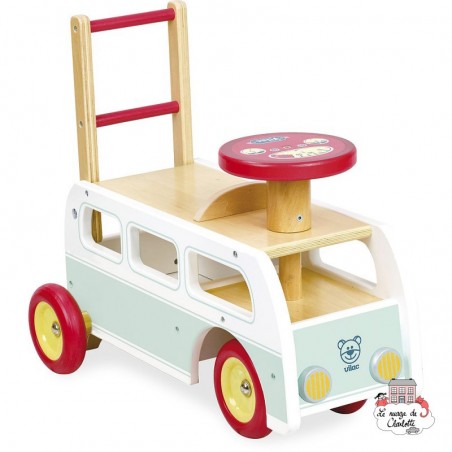 2 in 1 retro bus - VIL-1011S - Vilac - Ride-on, walkers and rocking - Le Nuage de Charlotte