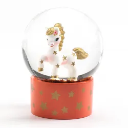 So cute - Poney - DJE-DD03440a - Djeco - Boule à neige - Le Nuage de Charlotte