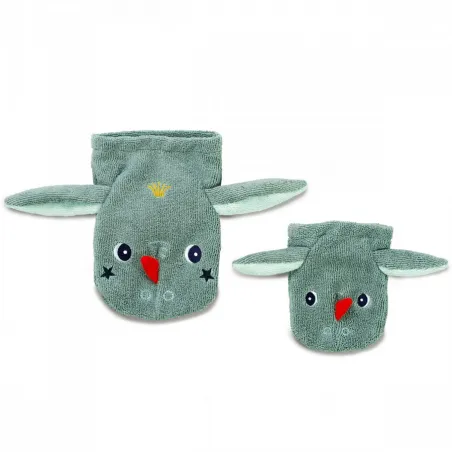 Joe puppet toilet gloves - LILI-83354 - Lilliputiens - Bath Puppet - Le Nuage de Charlotte