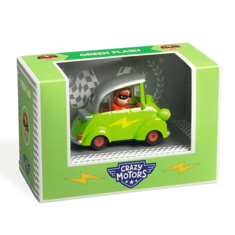 Crazy Motors - Green Flash - DJE-DJ05471 - DJECO - Crazy Motors - Le Nuage de Charlotte