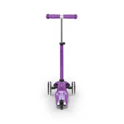 Mini Micro Trottinette 3 roues Deluxe LED - Violet - MICR-MMD141 - Micro Mobility - Trottinettes, Didicar - Le Nuage de Charl...