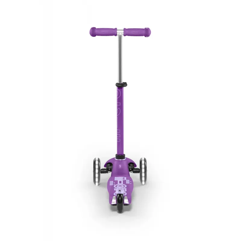 Mini Micro Trottinette 3 roues Deluxe LED - Violet - MICR-MMD141 - Micro Mobility - Trottinettes, Didicar - Le Nuage de Charl...