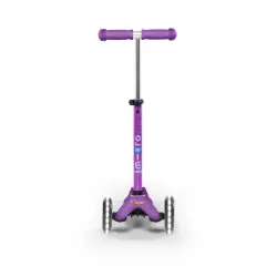 Mini Micro Trottinette 3 roues Deluxe LED - Violet - MICR-MMD141 - Micro Mobility - Trottinettes, Didicar - Le Nuage de Charl...