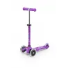 Mini Micro Trottinette 3 roues Deluxe LED - Violet - MICR-MMD141 - Micro Mobility - Trottinettes, Didicar - Le Nuage de Charl...