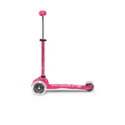 Mini Micro Trottinette 3 roues Deluxe LED - Rose - MICR-MMD075 - Micro Mobility - Trottinettes, Didicar - Le Nuage de Charlotte