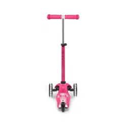 Mini Micro Trottinette 3 roues Deluxe LED - Rose - MICR-MMD075 - Micro Mobility - Trottinettes, Didicar - Le Nuage de Charlotte