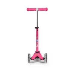 Mini Micro Trottinette 3 roues Deluxe LED - Rose - MICR-MMD075 - Micro Mobility - Trottinettes, Didicar - Le Nuage de Charlotte