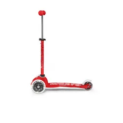 Mini Micro Trottinette 3 roues Deluxe LED - Rouge - MICR-MMD052 - Micro Mobility - Trottinettes, Didicar - Le Nuage de Charlotte