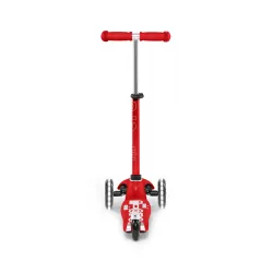 Mini Micro Trottinette 3 roues Deluxe LED - Rouge - MICR-MMD052 - Micro Mobility - Trottinettes, Didicar - Le Nuage de Charlotte