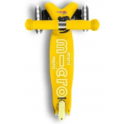 Mini Micro Scooter 3 wheels Deluxe LED - Yellow - MICR-MMD053 - Micro Mobility - Scooters, Didicar - Le Nuage de Charlotte