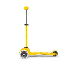 Mini Micro Trottinette 3 roues Deluxe LED - Jaune - MICR-MMD053 - Micro Mobility - Trottinettes, Didicar - Le Nuage de Charlotte