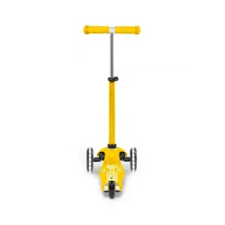 Mini Micro Trottinette 3 roues Deluxe LED - Jaune - MICR-MMD053 - Micro Mobility - Trottinettes, Didicar - Le Nuage de Charlotte