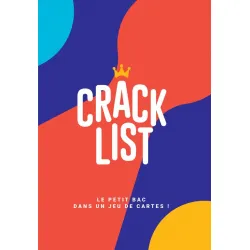 Crack List - BRG-YAQ001CR - Blackrock Games - Board Games - Le Nuage de Charlotte