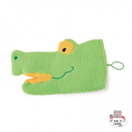 Swash Marionnette Crocodile - EGT-110062 - Egmont Toys - Gants de toilette, essuie, cape, etc... - Le Nuage de Charlotte